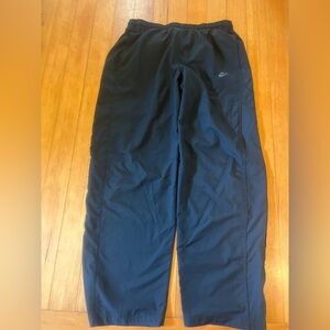 Vintage Y2K Nike Swoosh Black Track Pants Men’s 2XL